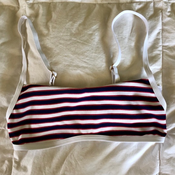 NWOT L*Space Red, White, and Blue Gemma Top - Picture 3 of 5